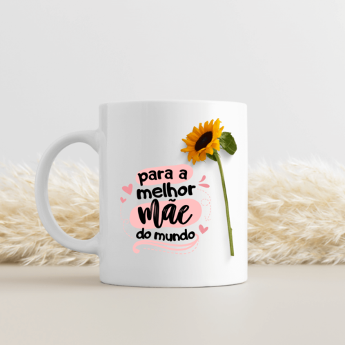 Caneca Dia das Mães - Girasol